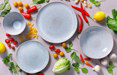 Palmer Serviesset Light Blue Sea Stoneware 6-persoons 24-delig Blauw