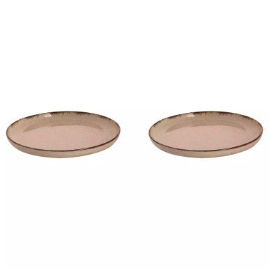 Palmer Bord Antigo 19 cm Porselein Crème 2 stuks