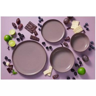 Palmer Serviesset Antigo Porselein 6-persoons 24-delig Bruin