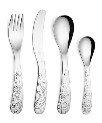 Besteksets Kids Printed 1 persoons, 4-delig 1-persoons