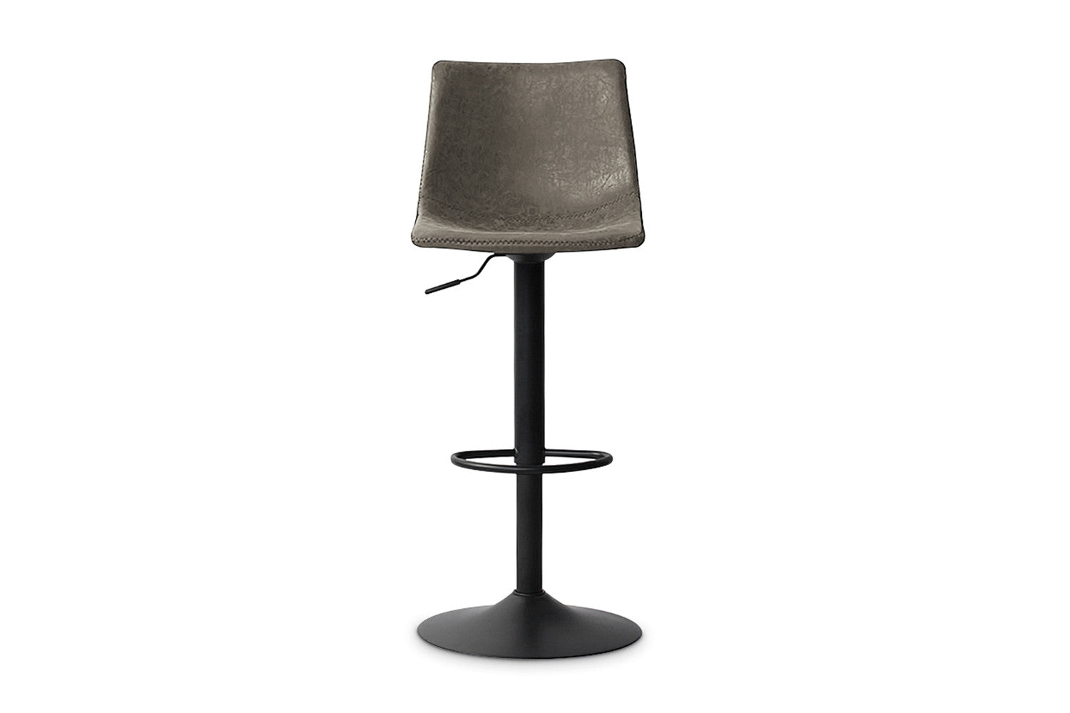 Bar stool 'Trevi' PU Gray
