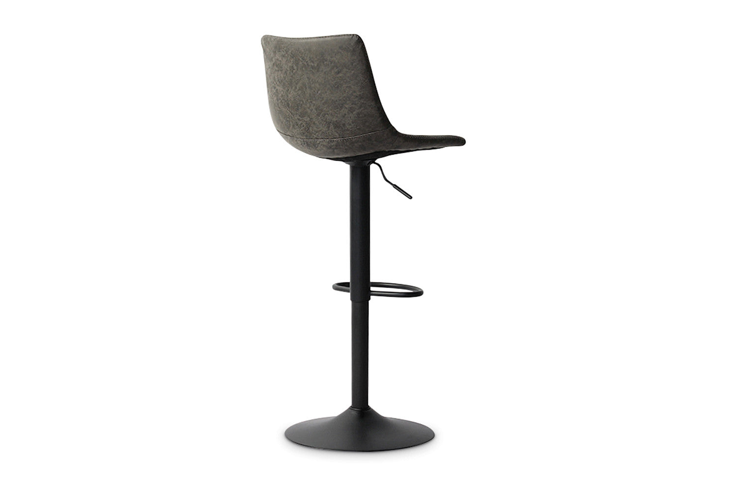 Bar stool 'Trevi' PU Gray