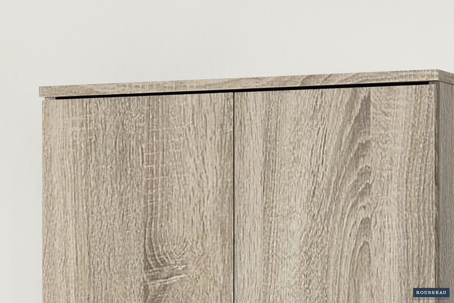 Storage cabinet 'Ray' 2 doors and 4 shelves Sonoma