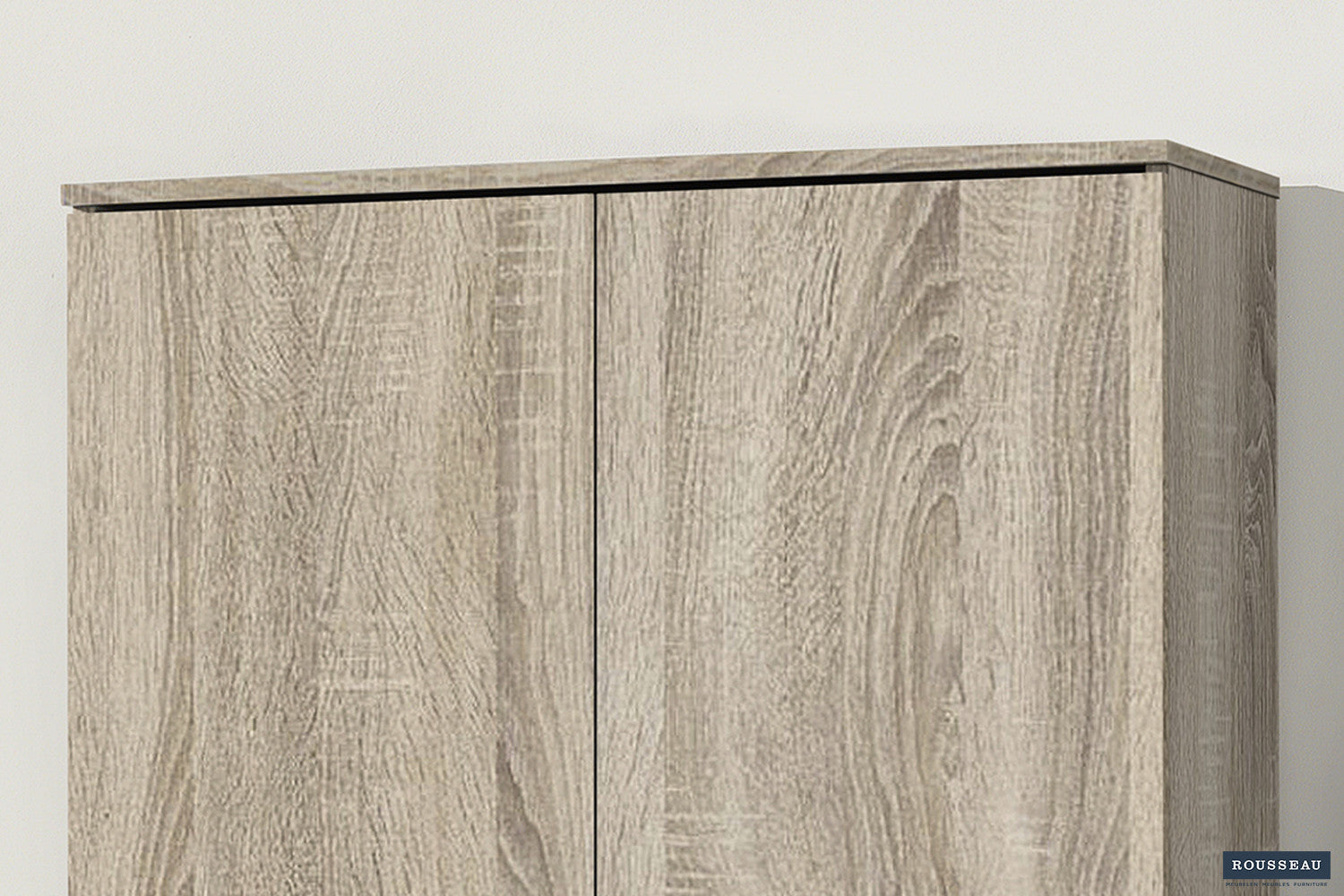 Storage cabinet 'Ray' 2 doors and 4 shelves Sonoma
