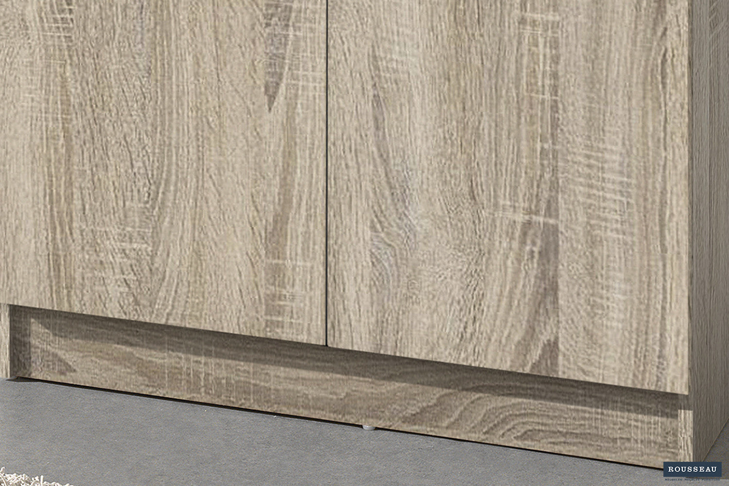 Storage cabinet 'Ray' 2 doors and 4 shelves Sonoma