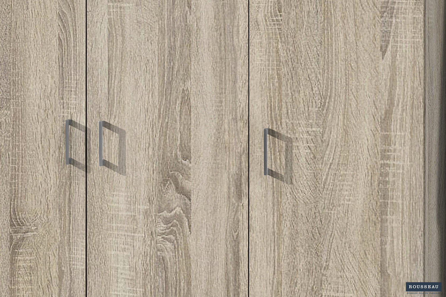 Storage cabinet 'Ray' 3 doors and 4 shelves Sonoma