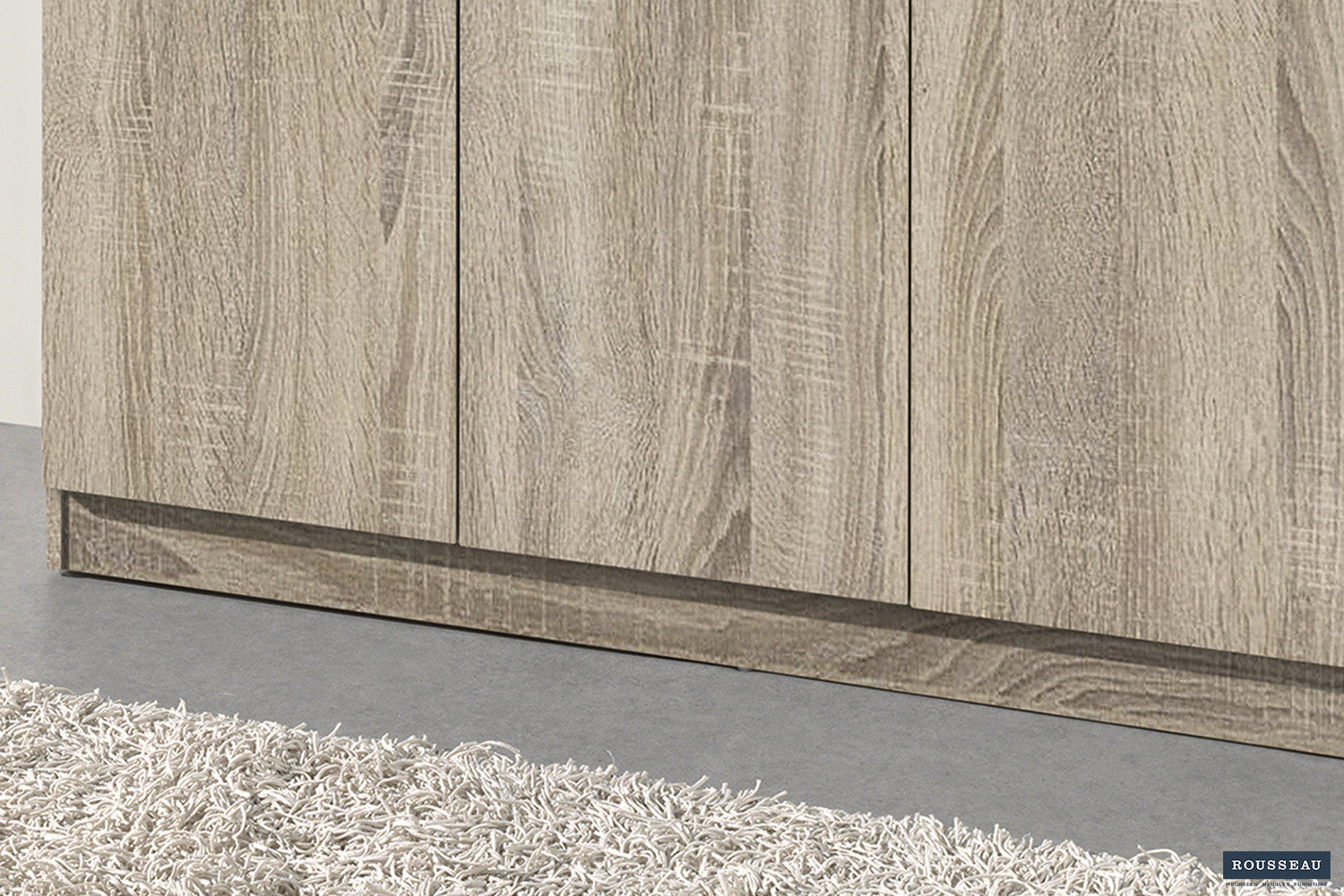 Storage cabinet 'Ray' 3 doors and 4 shelves Sonoma