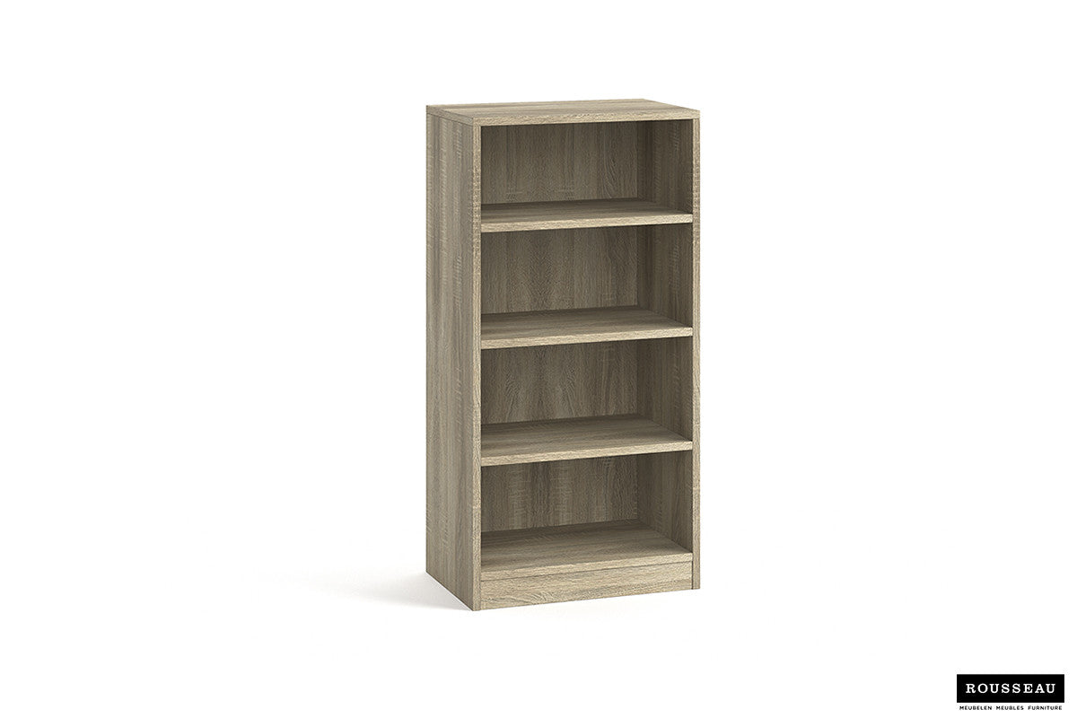 SALE - Boekenkast 'Space' 3 legplanken Sonoma