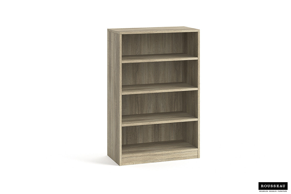 SALE - Boekenkast 'Space' 3 legplanken Sonoma