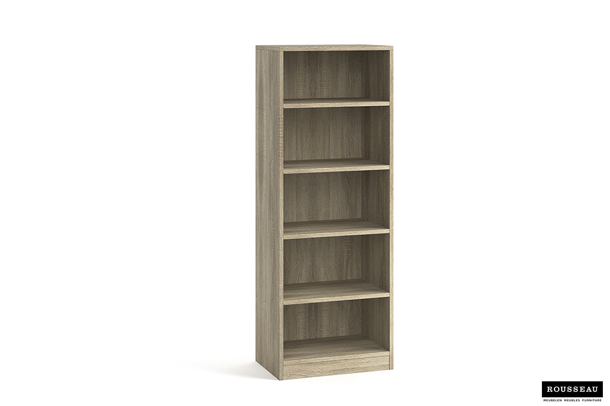 SALE - Boekenkast 'Space' 4 legplanken Sonoma
