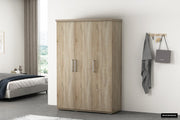 Wardrobe 'Mike' 3 doors Sonoma