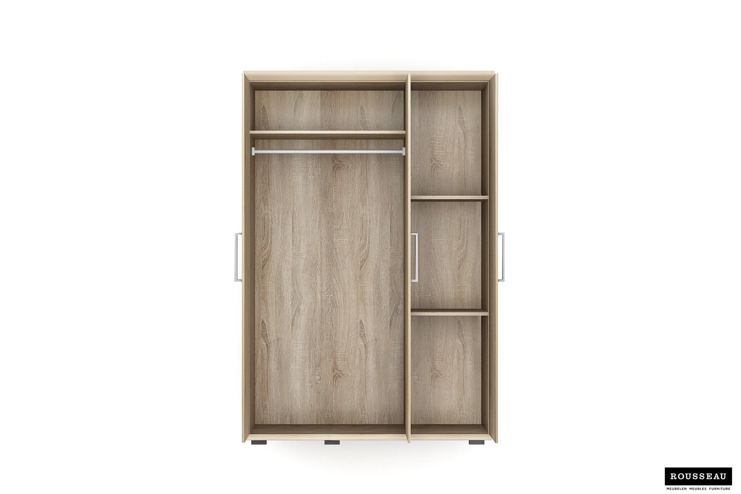 Wardrobe 'Mike' 3 doors Sonoma
