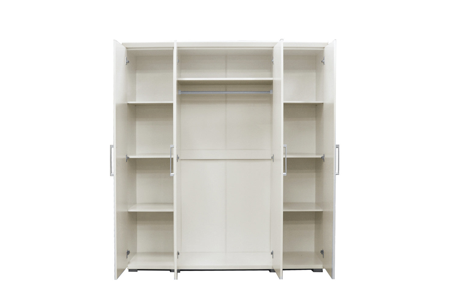 Wardrobe 'Mike' 4 doors White