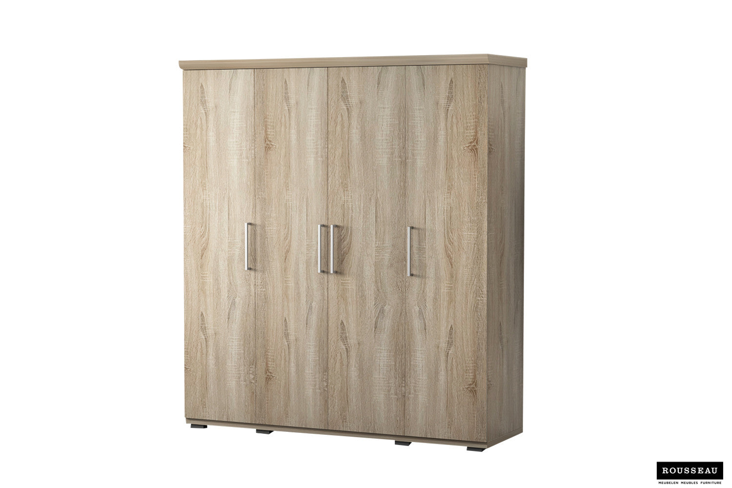 Wardrobe 'Mike' 4 doors Sonoma