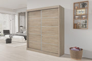 Wardrobe 'Mike' 2 sliding doors Sonoma