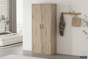 Storage cabinet 'Mike' 80 cm 2 doors Sonoma
