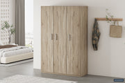 Storage cabinet 'Mike' 120 cm 3 doors Sonoma