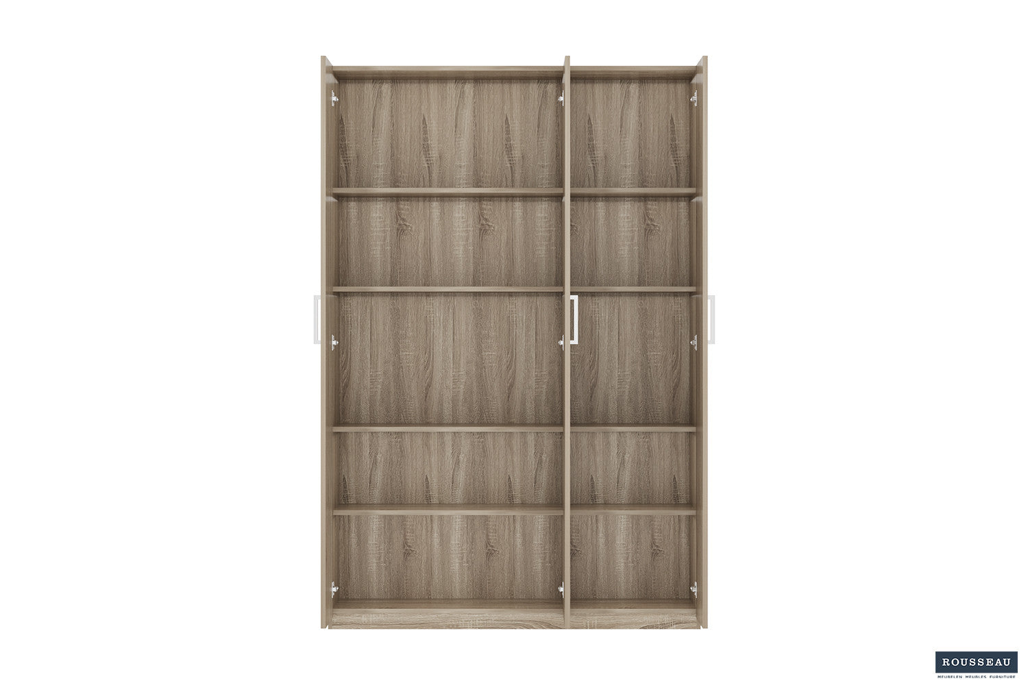 Storage cabinet 'Mike' 120 cm 3 doors Sonoma