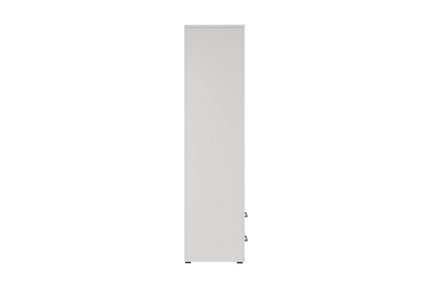 Wardrobe 'Marc' 2 doors with mirror White