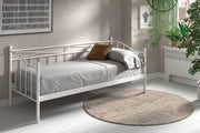 Bed 'Sablo' 90x200 with slatted base White