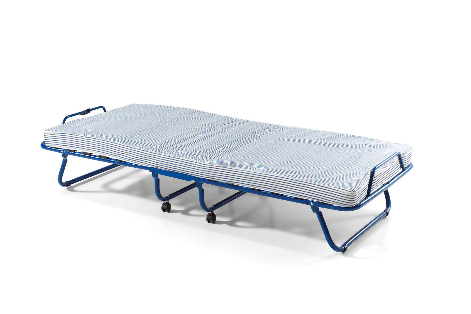 Folding bed 'Safari' 80x190 cm Metal Blue