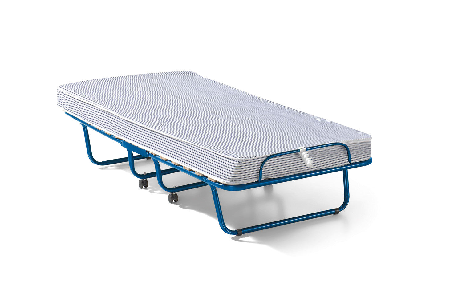 Folding bed 'Safari' 80x190 cm Metal Blue