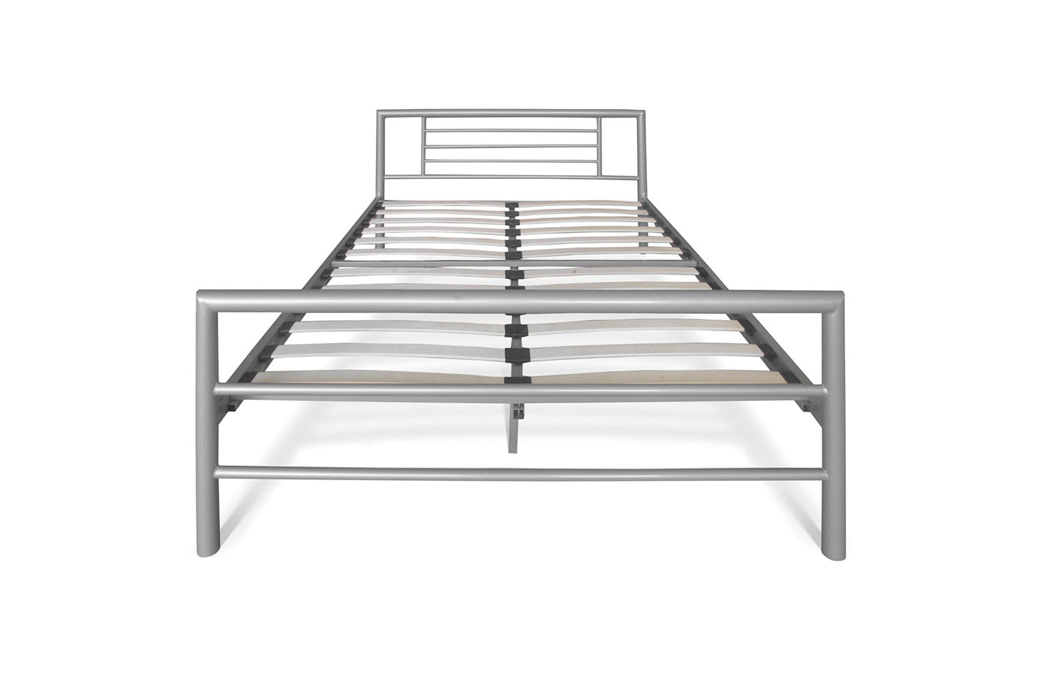 Bed 'Sandro' 160x200 with slatted base Gray