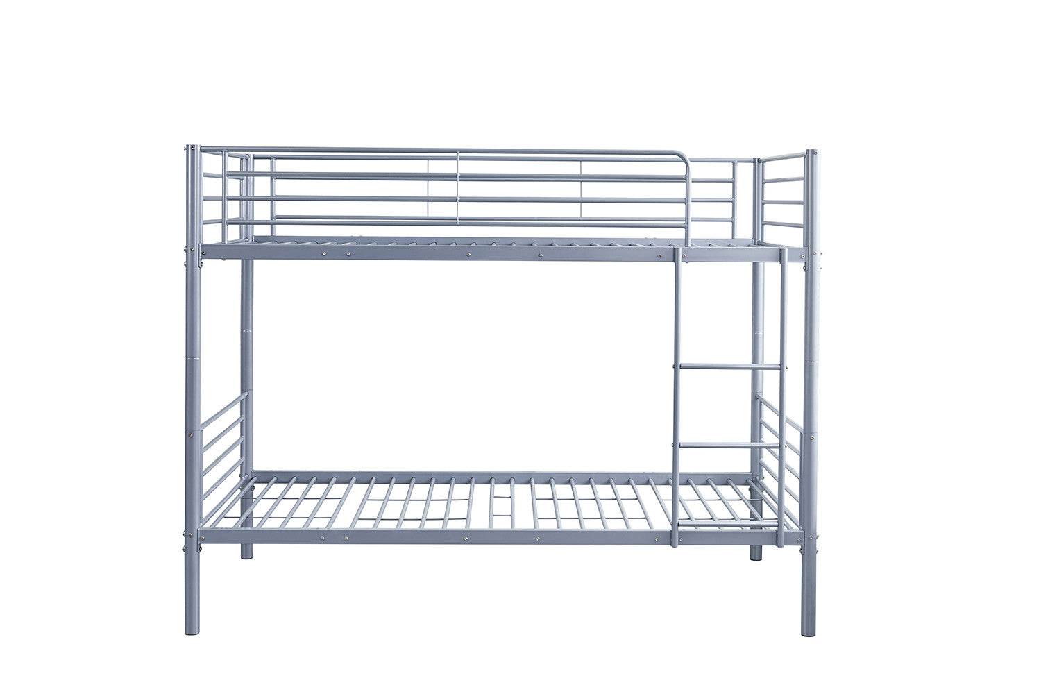 Bunk bed 'Sammy' 90x200 Splittable Metal Light Gray