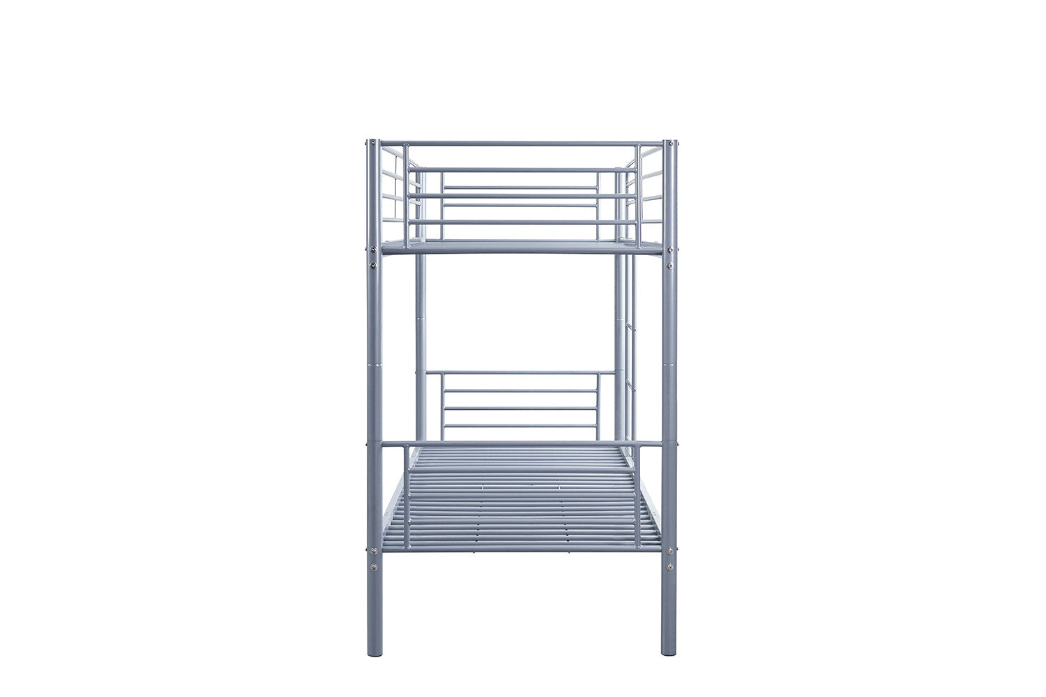 Bunk bed 'Sammy' 90x200 Splittable Metal Light Gray