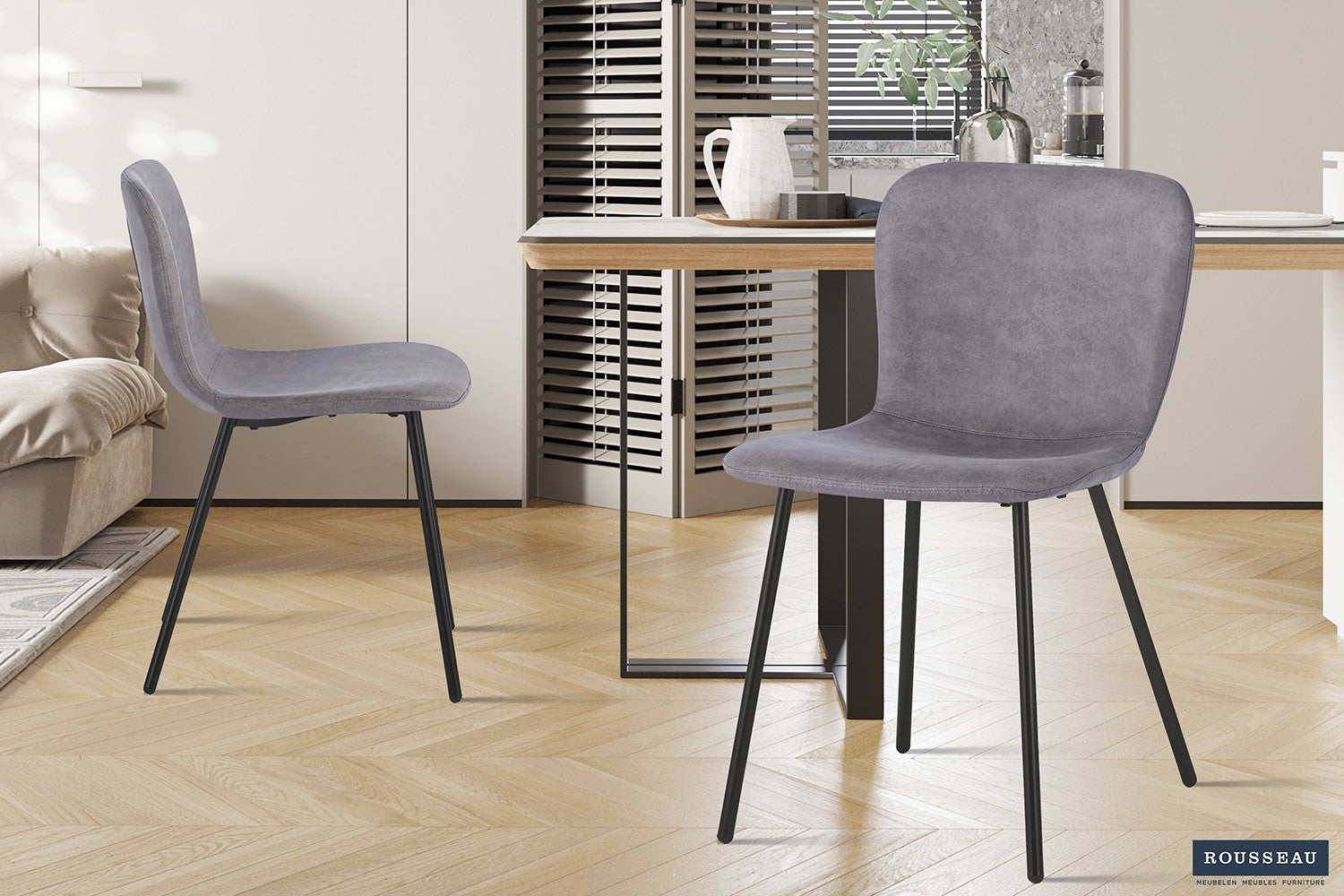 SALE - Chair 'Susan' PU Taupe