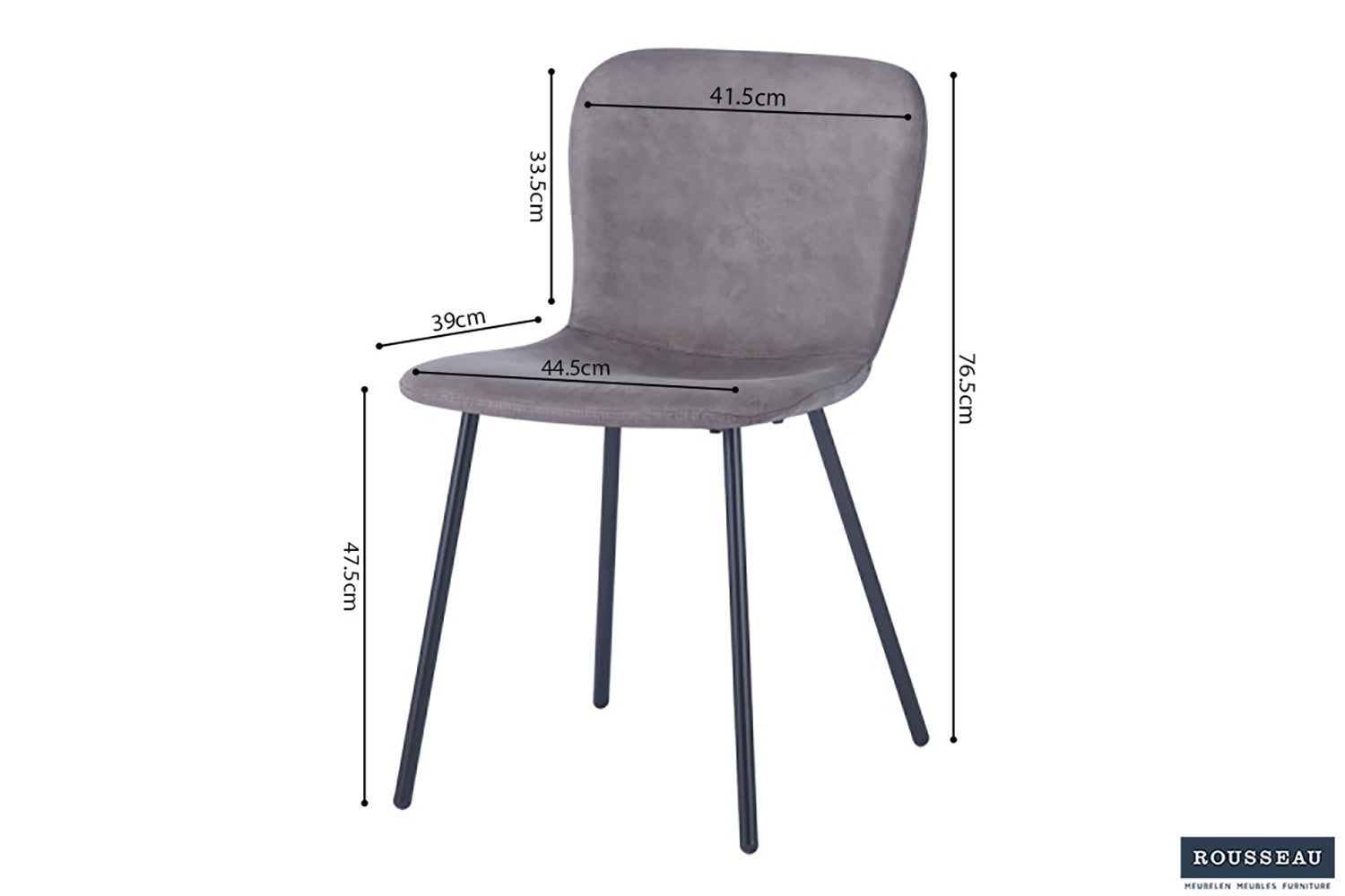 SALE - Chair 'Susan' PU Taupe