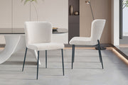 Chair 'Lisa' Fabric Fabb Raven 24 Beige
