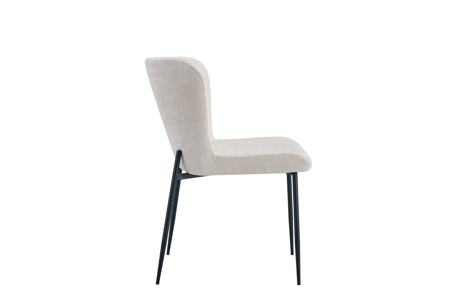 Chair 'Lisa' Fabric Fabb Raven 24 Beige