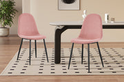 Chair 'Boy' Velvet Pink