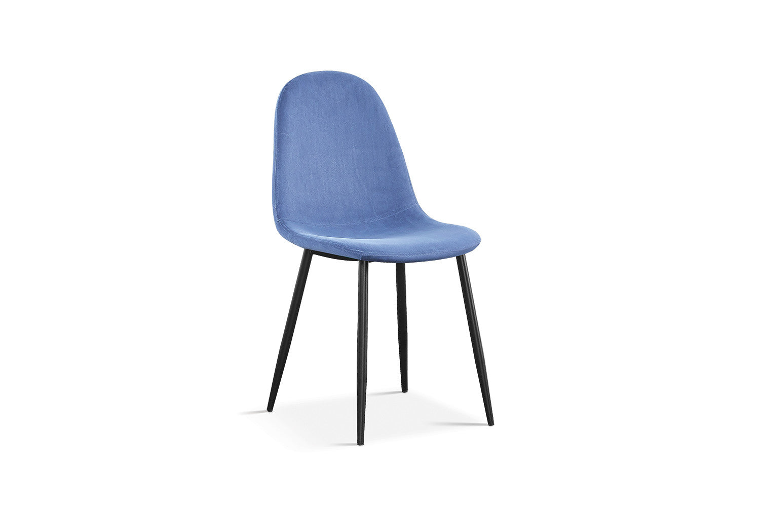 Chair 'Boy' Velvet Light Blue