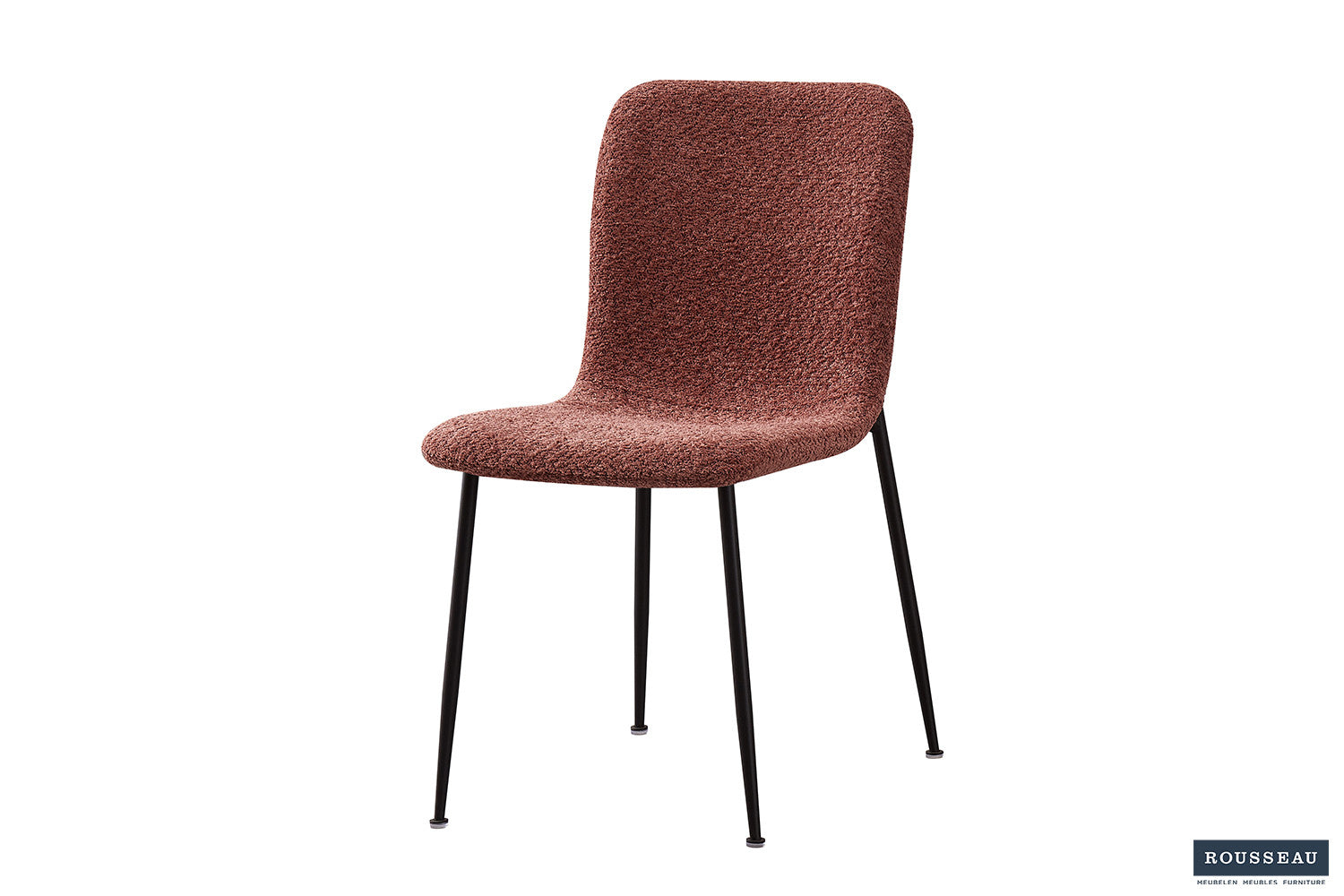 Chair 'Alice' Bouclé Pink
