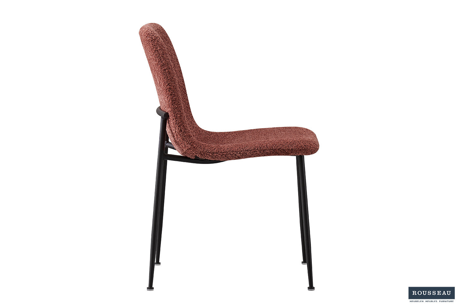 Chair 'Alice' Bouclé Pink