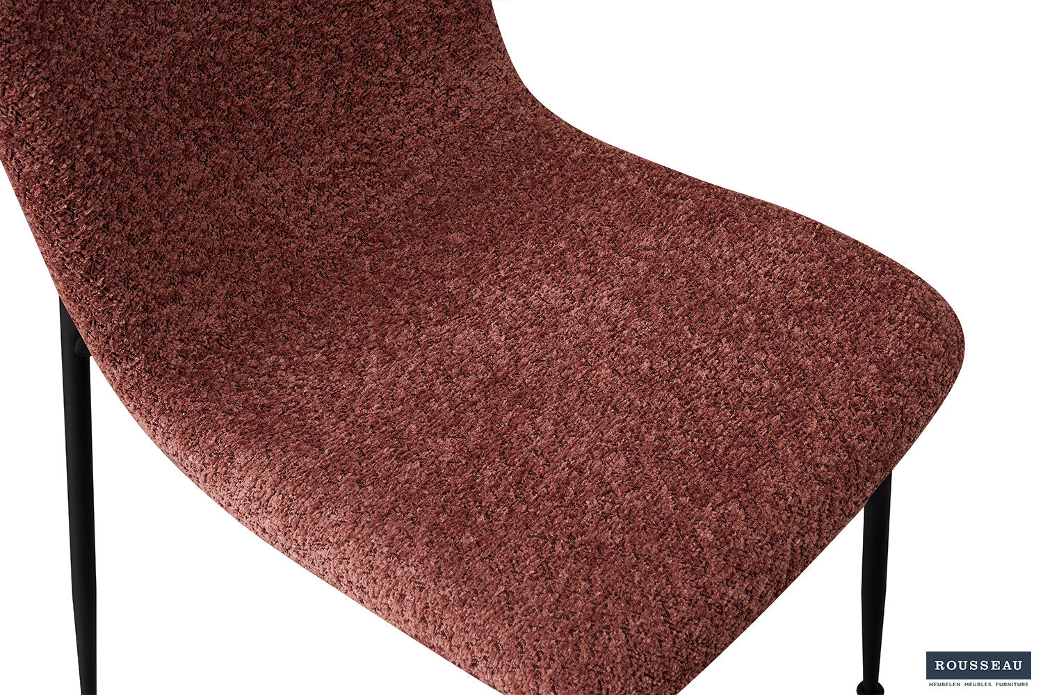 Chair 'Alice' Bouclé Pink