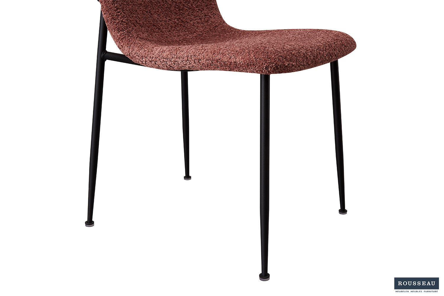 Chair 'Alice' Bouclé Pink