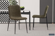 Chair 'Alice' Bouclé Green