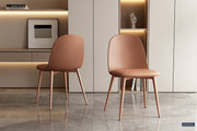 Chair 'Jasmin' Seat PP cushion PU Terracotta