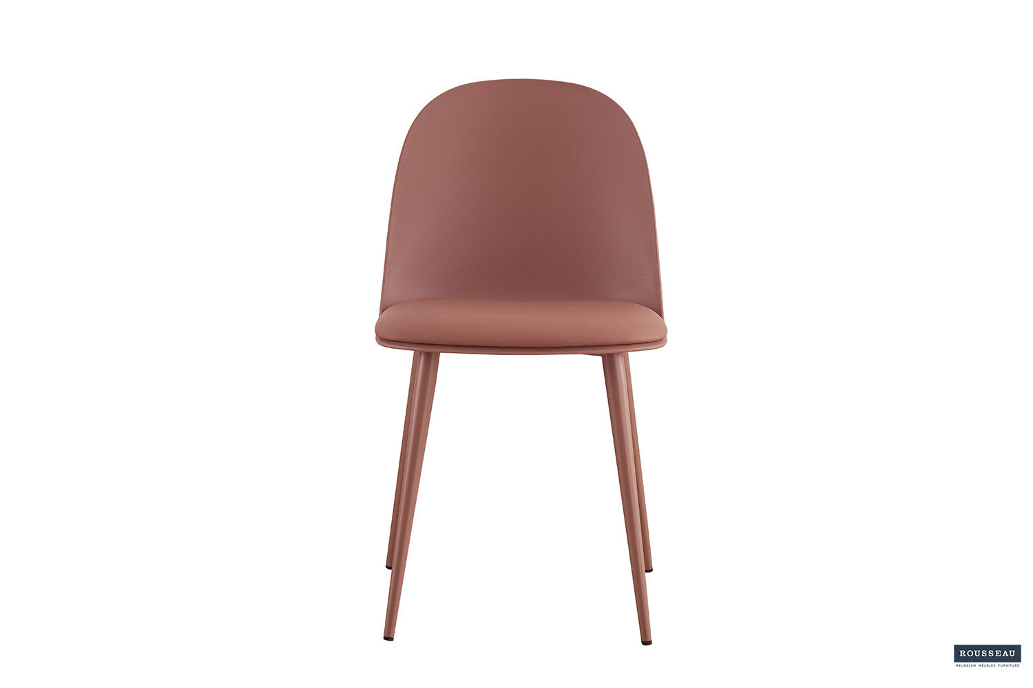Chair 'Jasmin' Seat PP cushion PU Terracotta