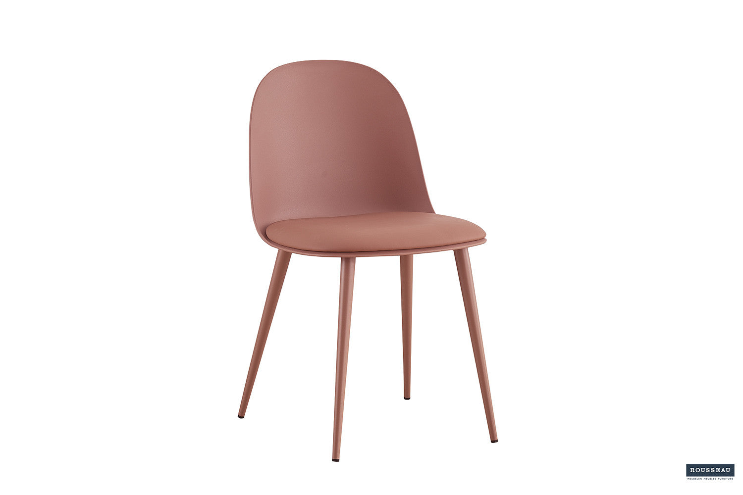 Chair 'Jasmin' Seat PP cushion PU Terracotta