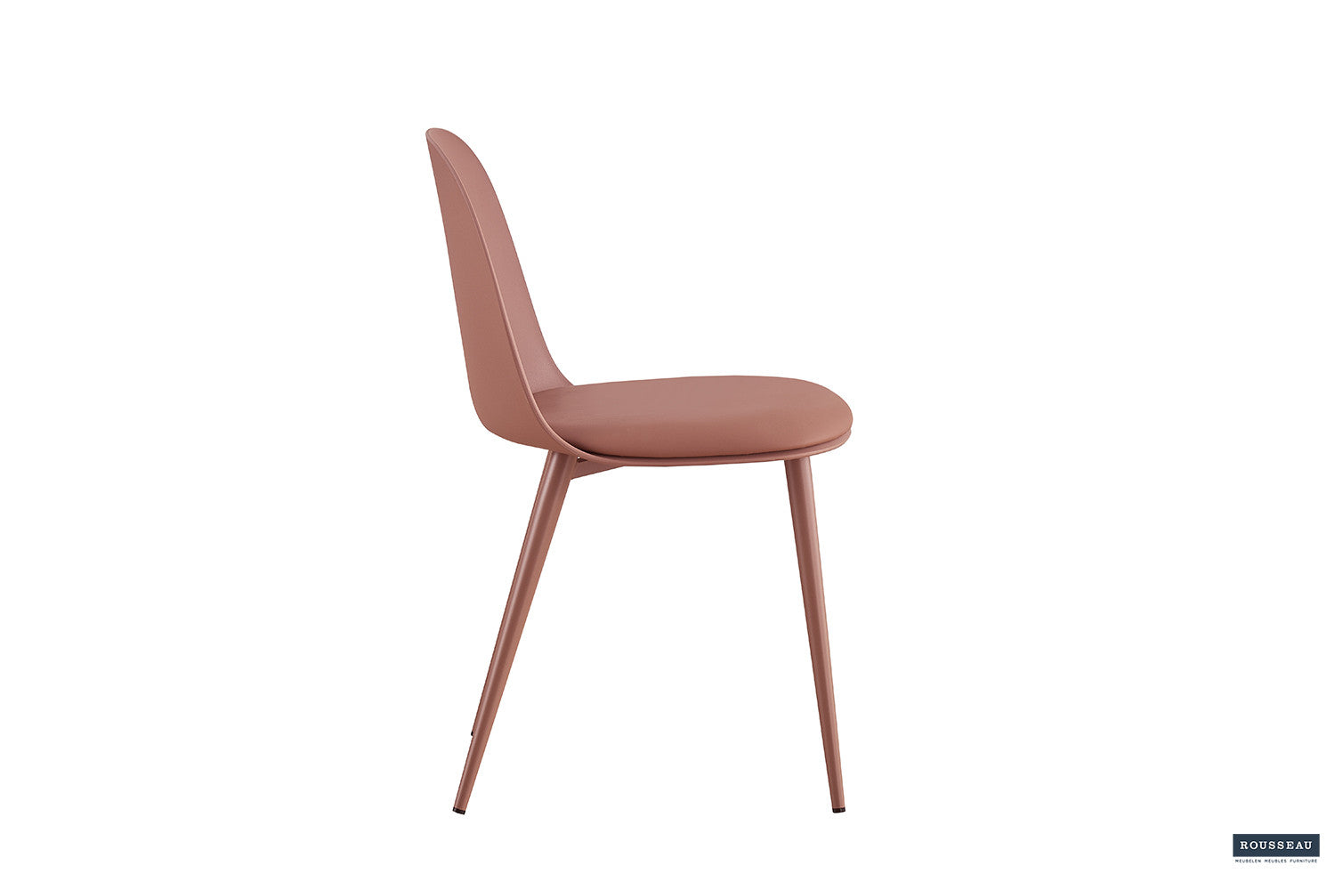 Chair 'Jasmin' Seat PP cushion PU Terracotta