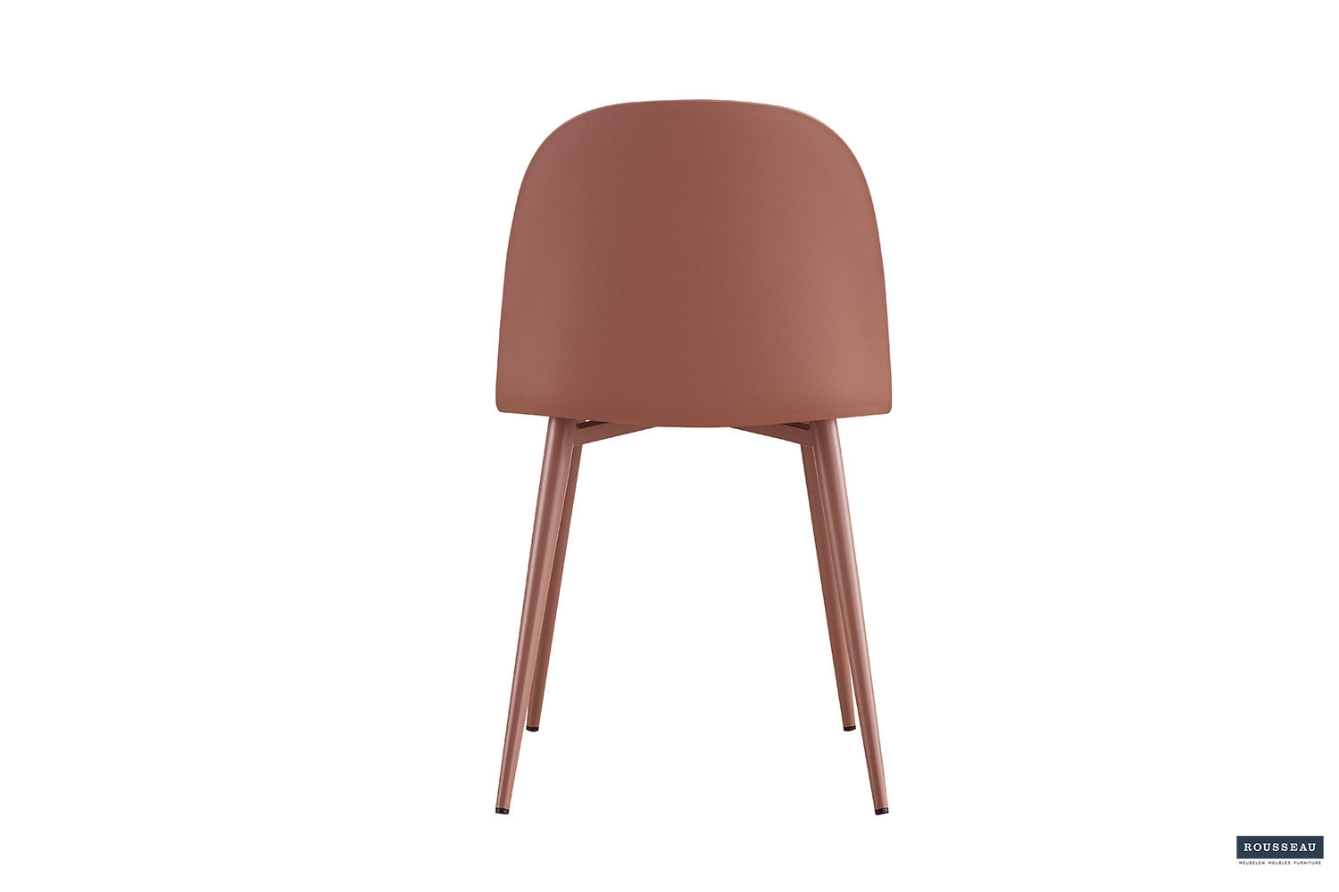 Chair 'Jasmin' Seat PP cushion PU Terracotta