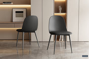 Chair 'Jasmin' Seat PP cushion PU Black