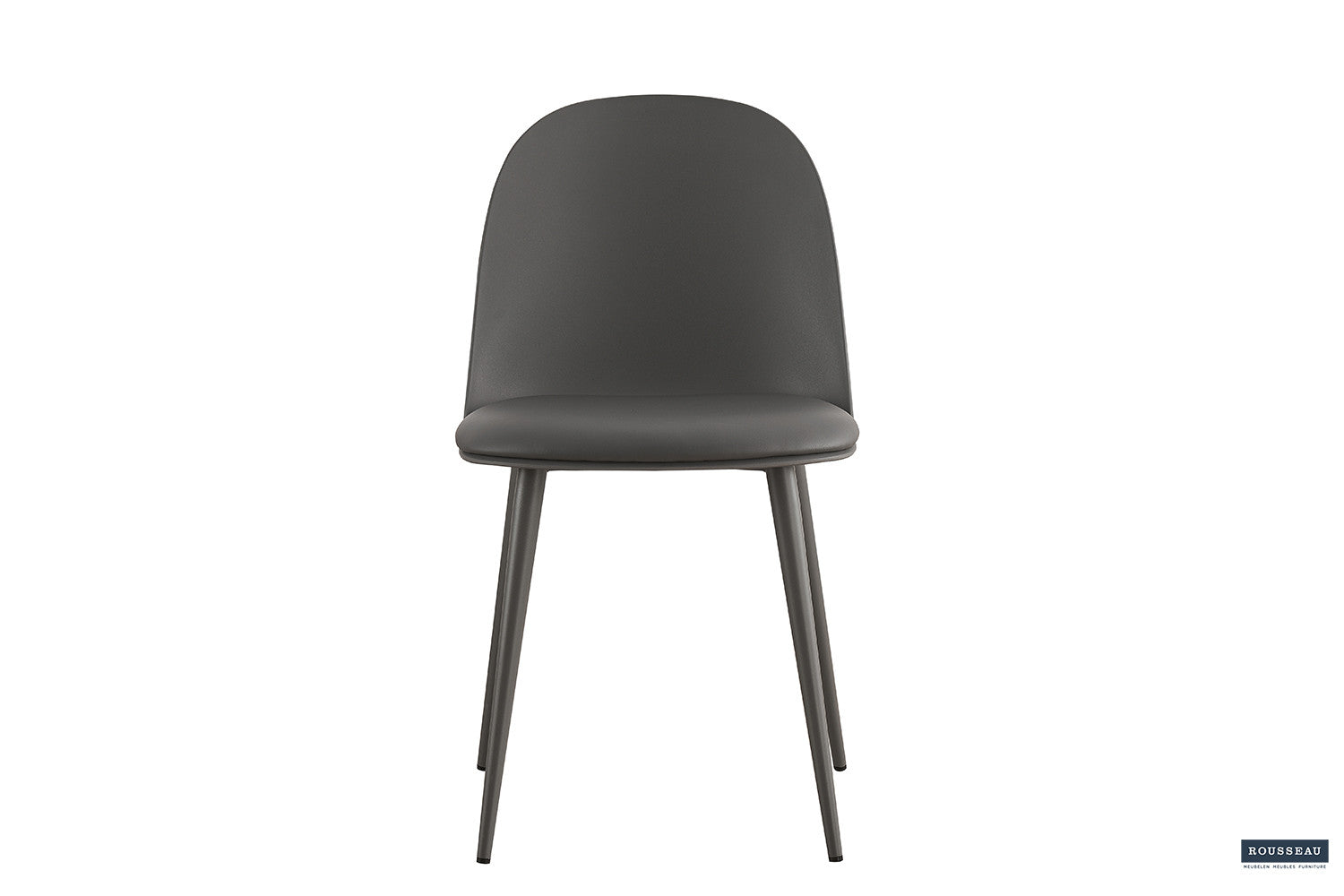 Chair 'Jasmin' Seat PP cushion PU Gray