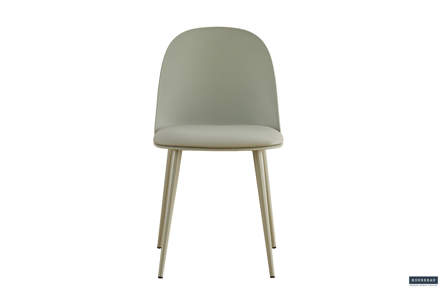 Chair 'Jasmin' Seat PP cushion PU Gray-green