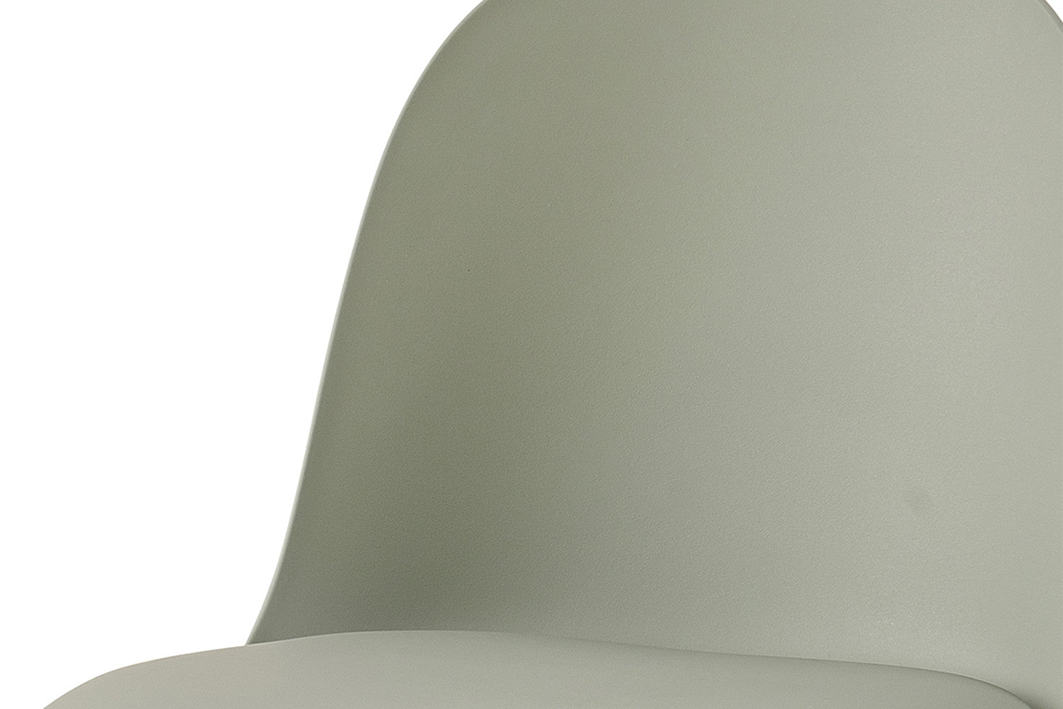Chair 'Jasmin' Seat PP cushion PU Gray-green