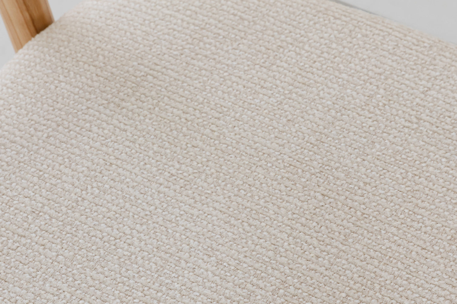 NEW - Chair 'Claire' Ash Wood Natural Fabric Ote Milan 103 Beige